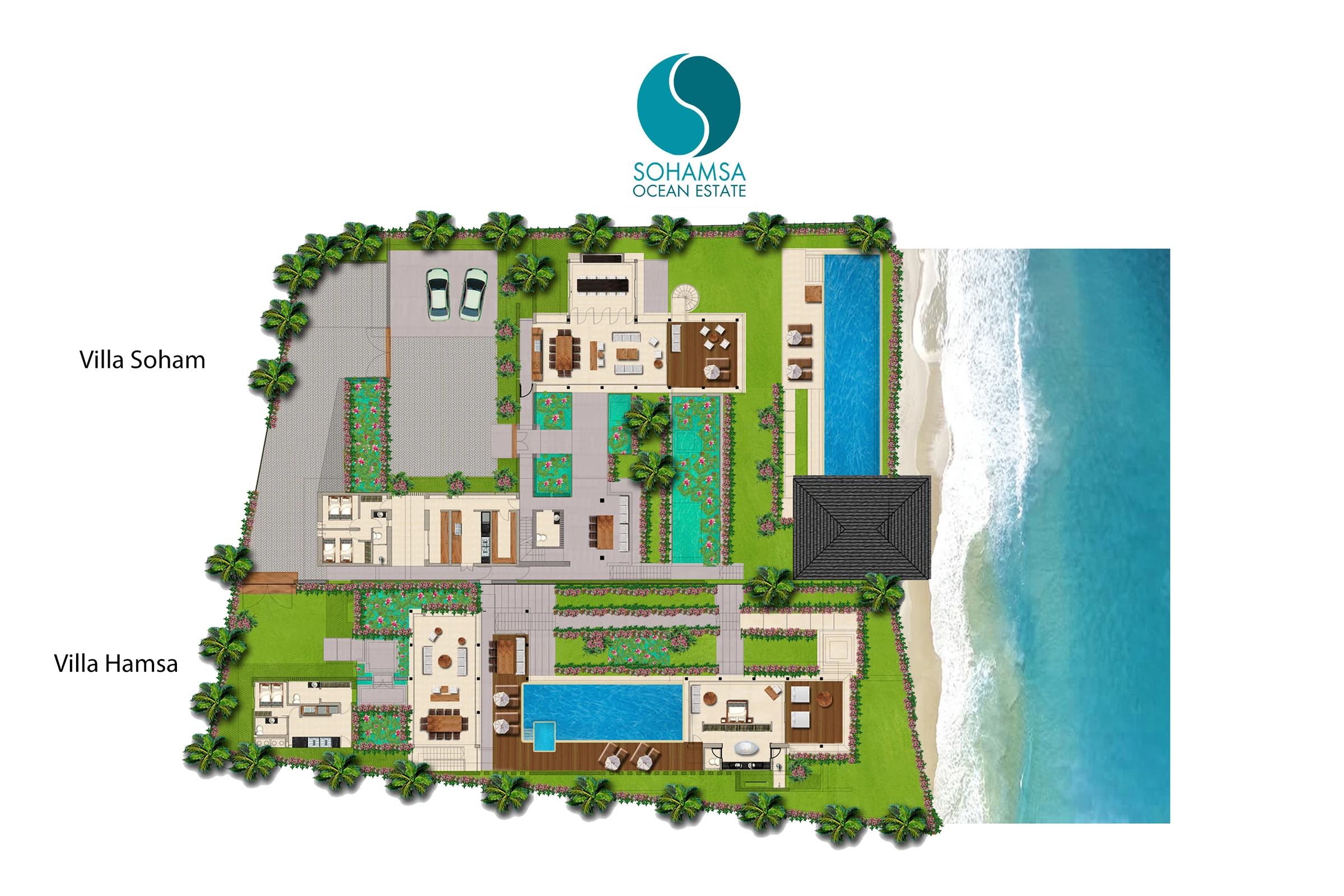 Sohamsa Ocean Estate 平面图