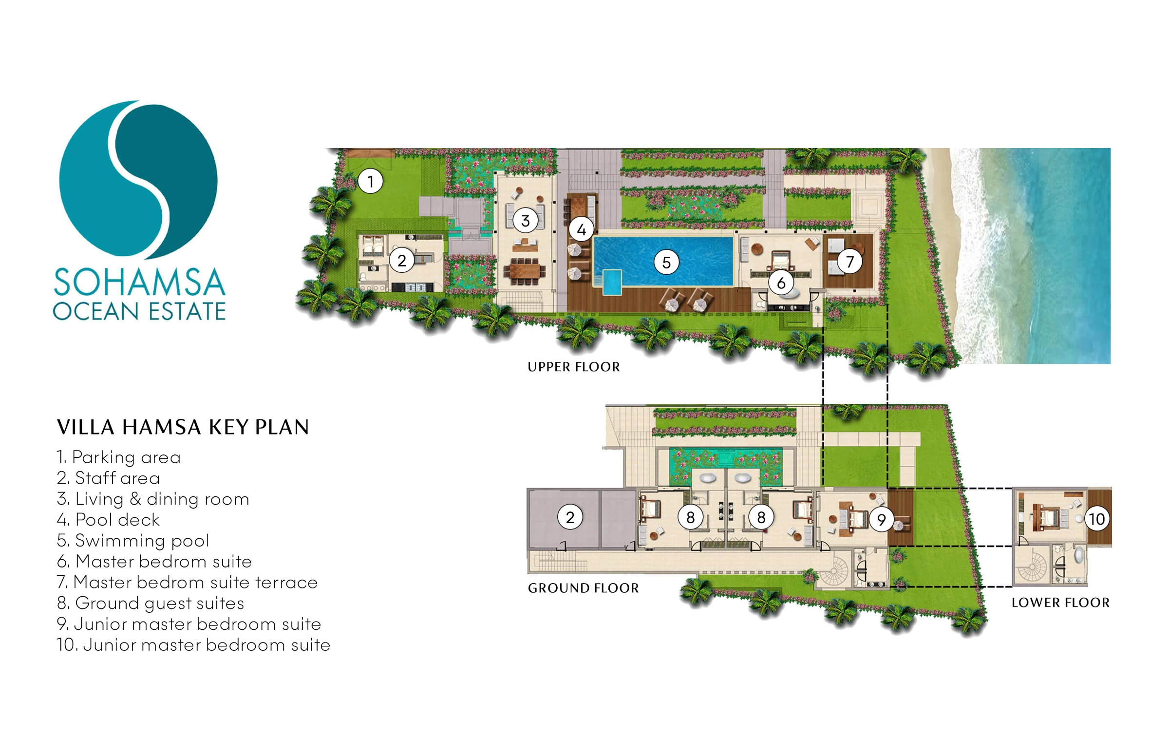 Villa Hamsa 平面图