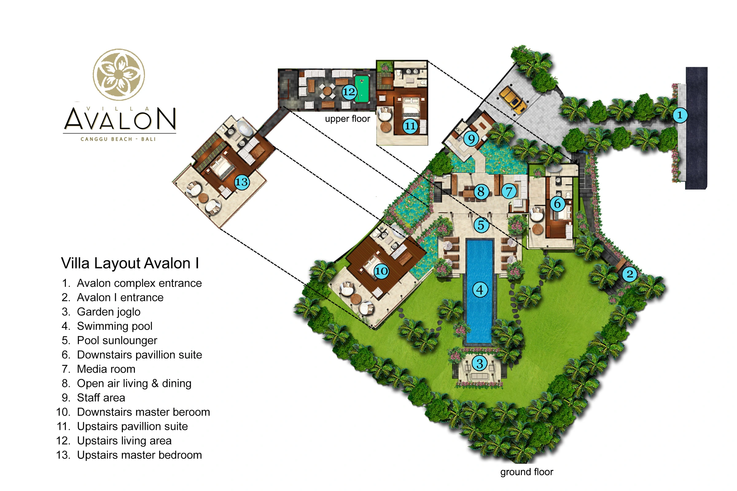 Avalon I 平面图