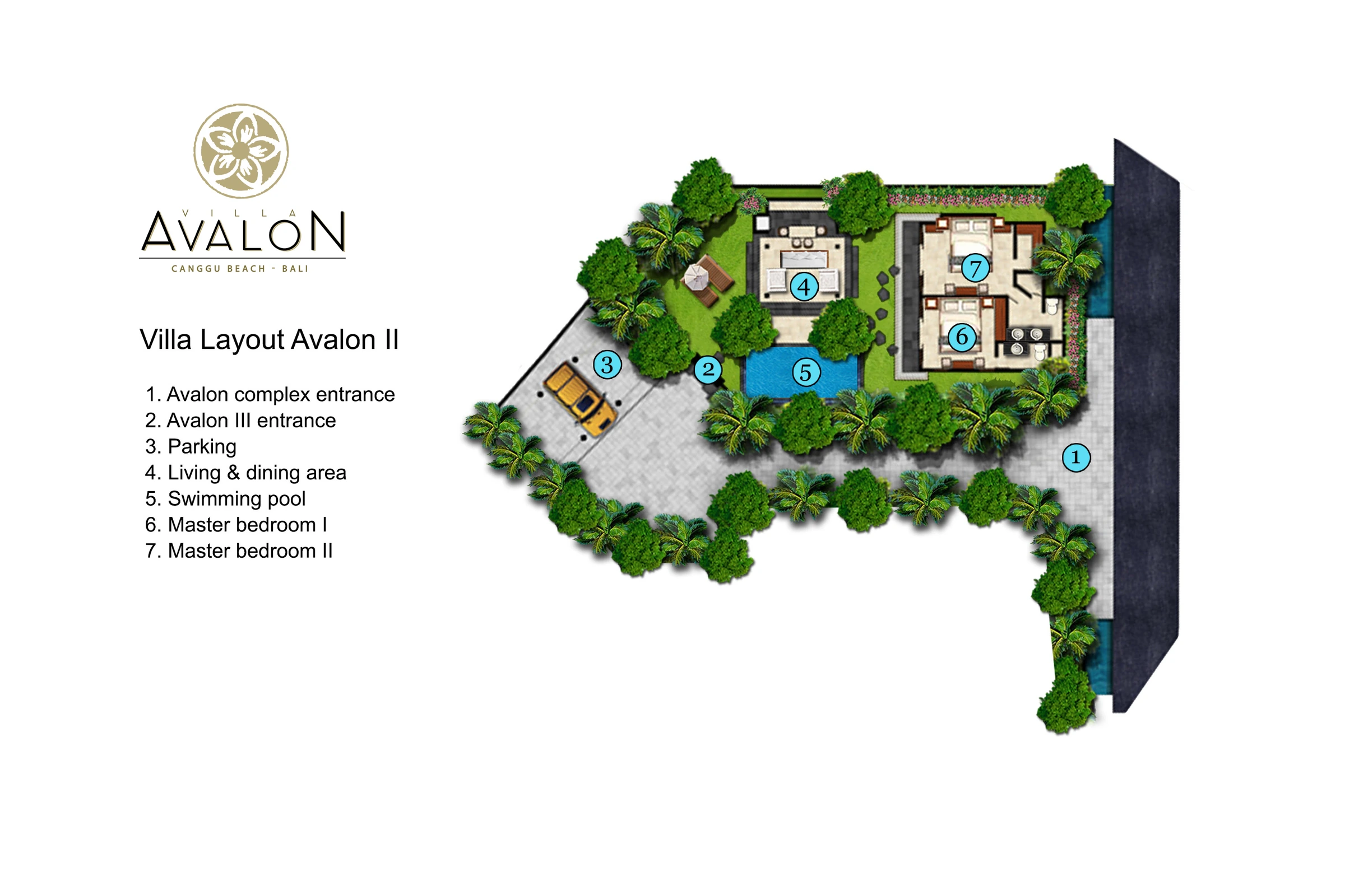 Avalon II 平面图