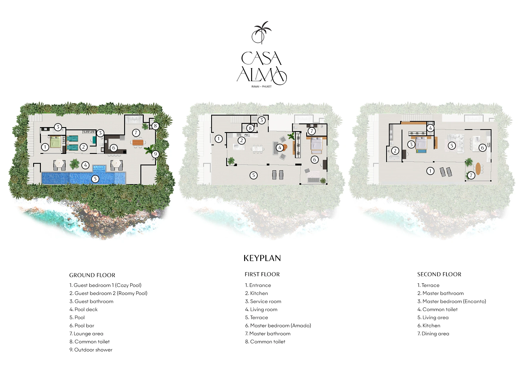 Casa Alma 平面图