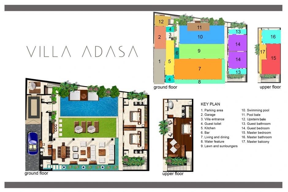 Villa Adasa 平面图