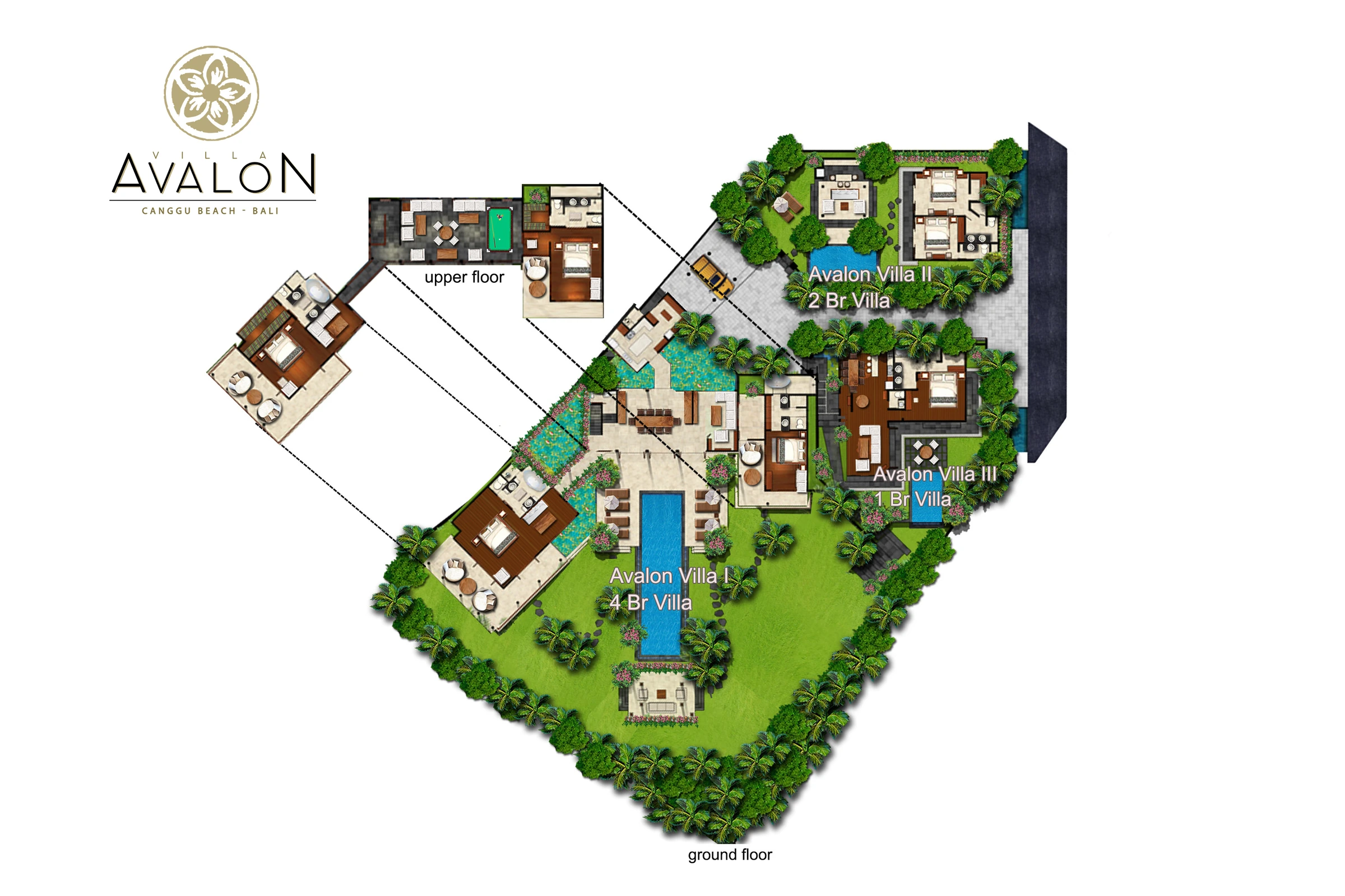 Villa Avalon 平面图