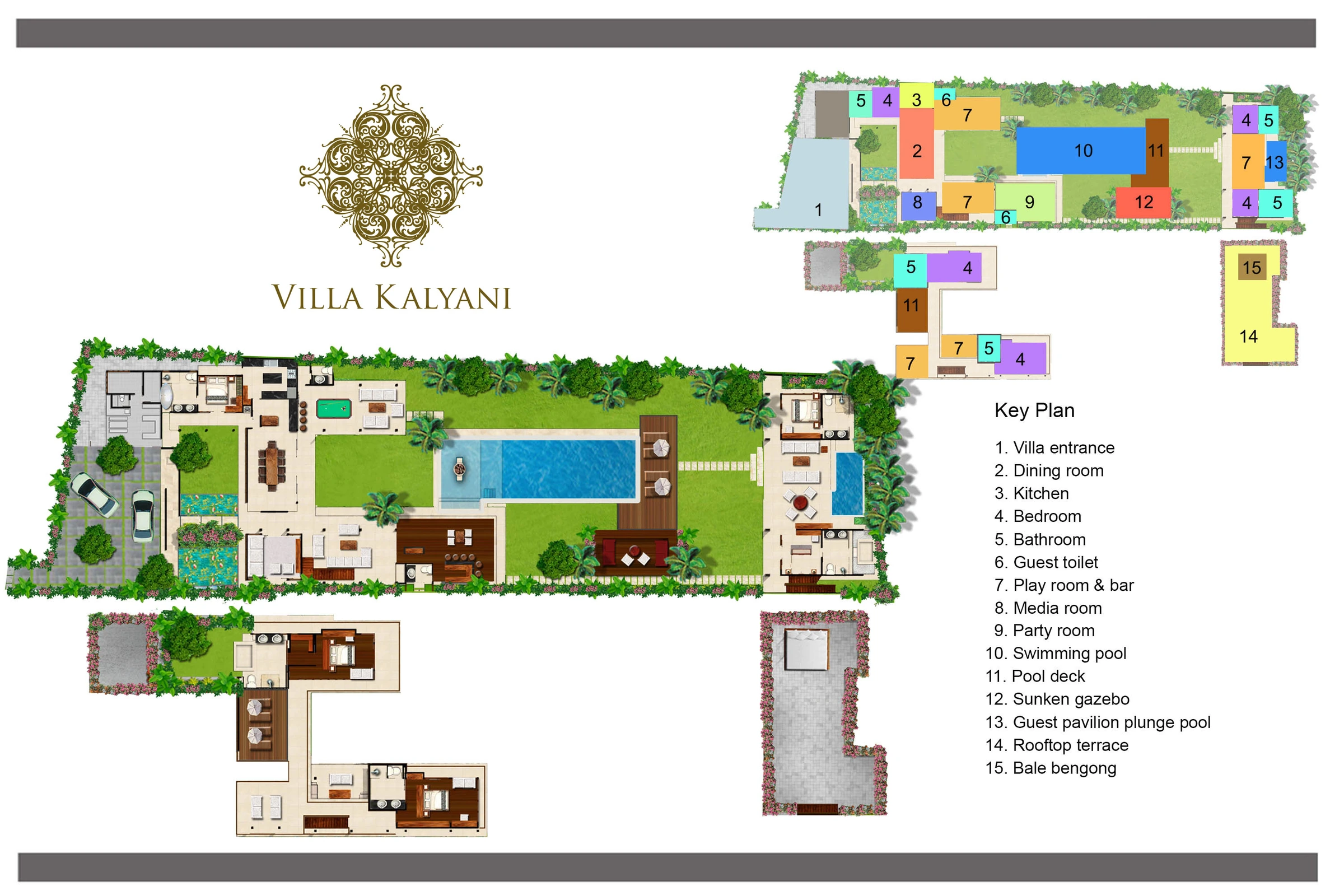 Villa Kalyani 平面图