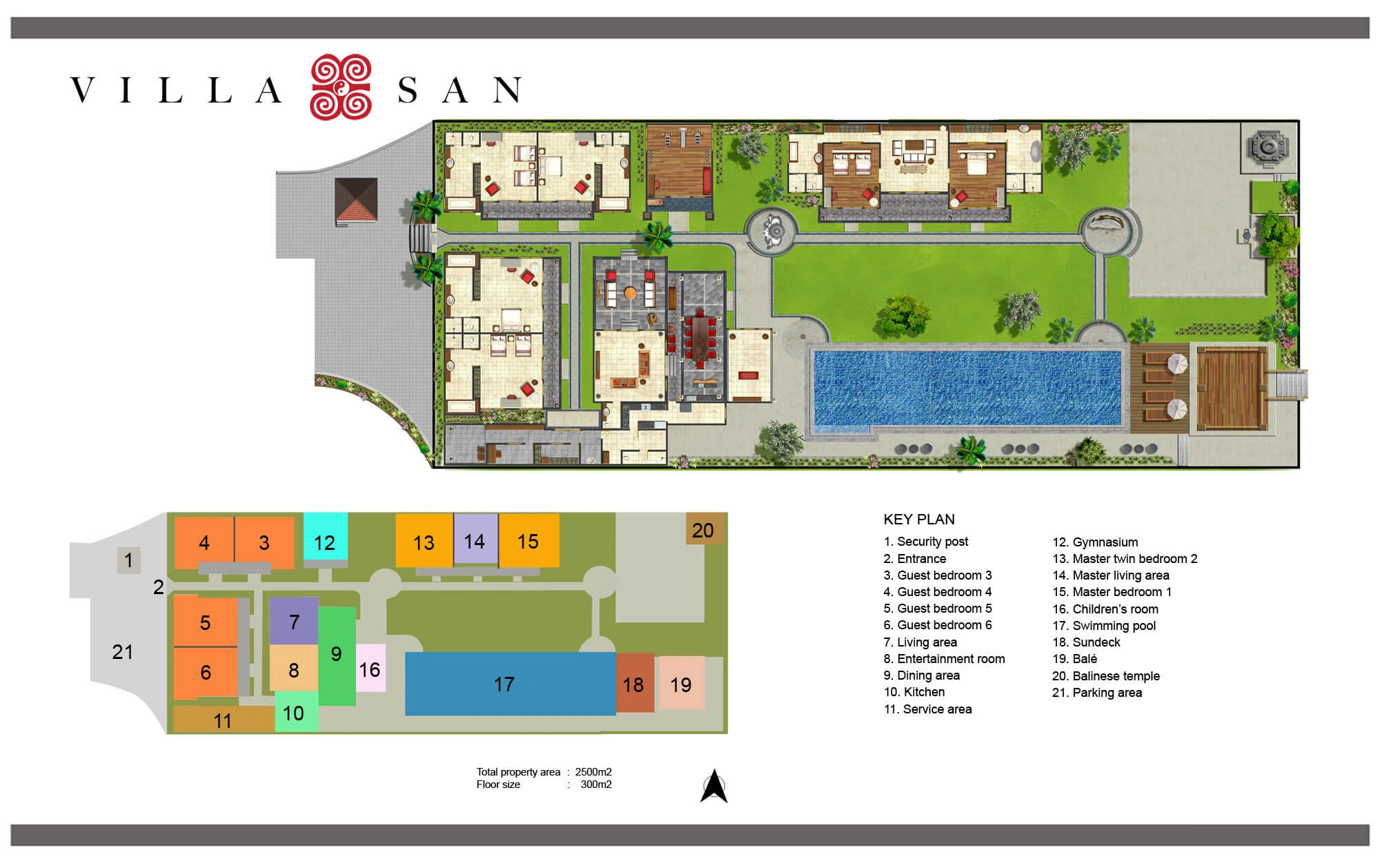 Villa San 平面图