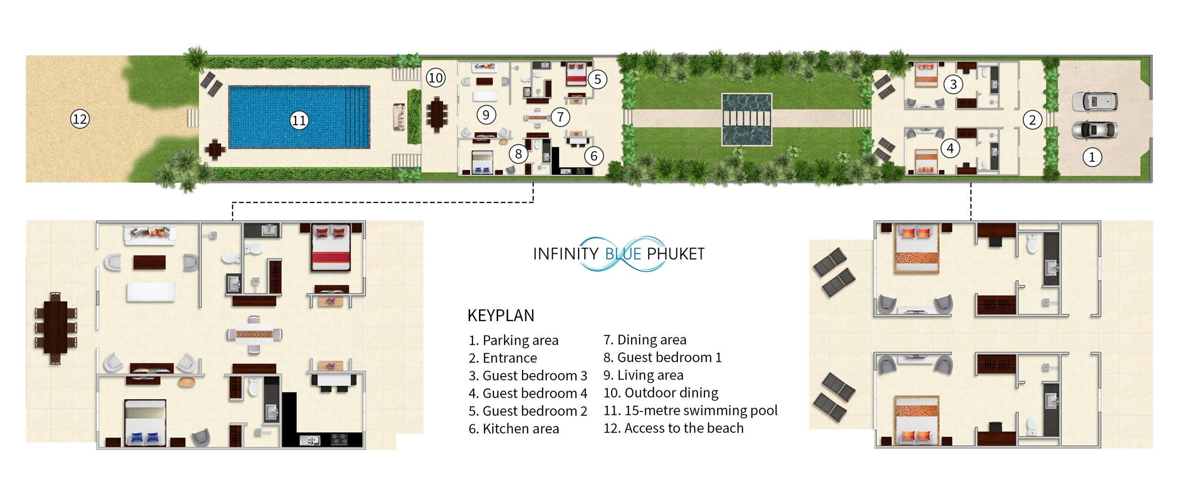 Infinity Blue Phuket 平面图